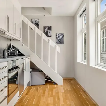 Dinbnb I Historical Two-floor With Rooftop Panorama I 1645 Heritage Apartman Bergen